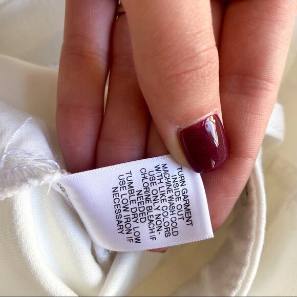 NWT Chelsea & Violet South Of France White Denim Mini‎ Skirt - Picture 4 of 6